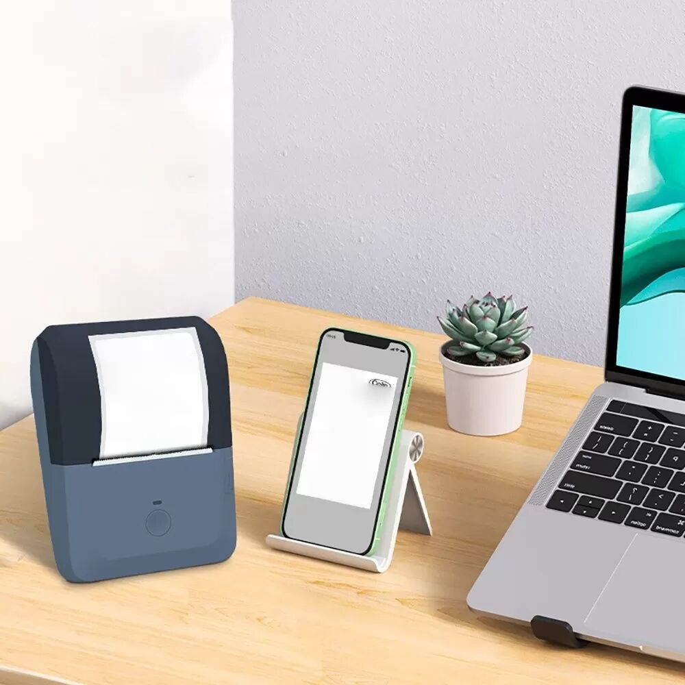 INF Hochgeschwindigkeits-Thermodrucker - Tragbar, Bluetooth & USB, 48mm Druckbreite