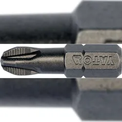 TRIZERATOP Bit Satz 1/4“ (6,3mm) PZ3x25mm 10 Stück
