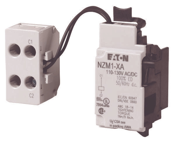 Eaton Stroomonderbreker met klemmenblok type NZM1-XA208-250AC/DC