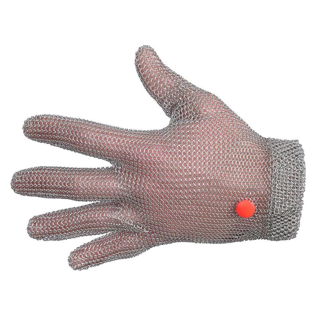 Wilco Edelstahl-Maschenhandschuhe für die Lebensmittelindustrie (XL) (150330004)