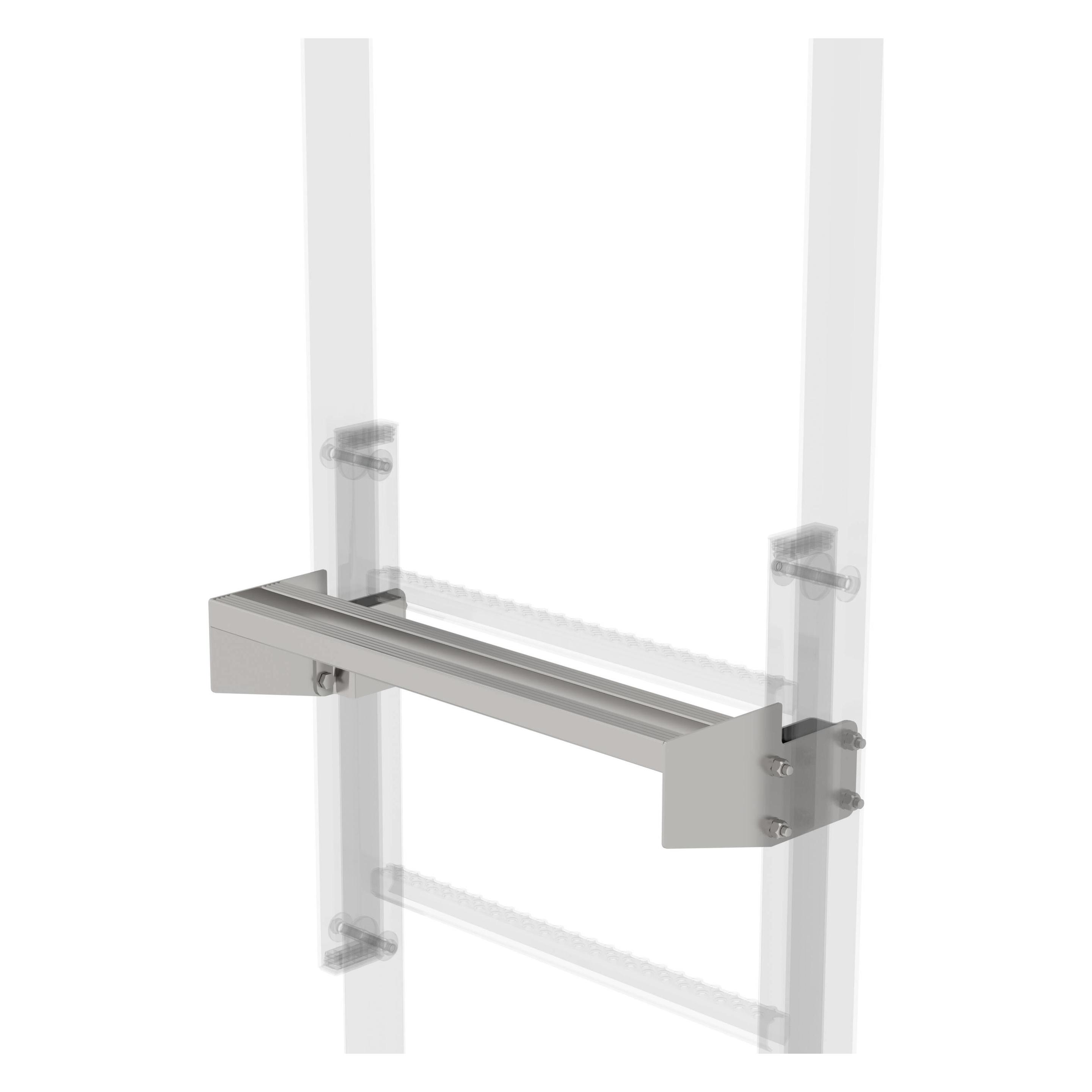 Günzburger Ausstiegstritt Edelstahl Spaltmass 150mm (068967)
