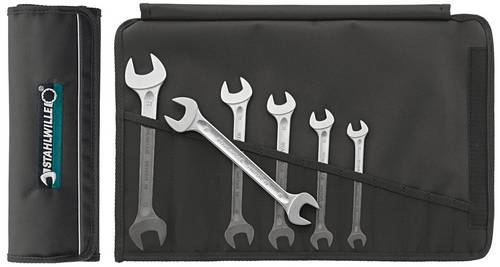Stahlwille 96400300 10/6 Doppel-Maulschlüssel-Satz 6teilig Schlüsselweite (Metrisch) 10 - 22mm