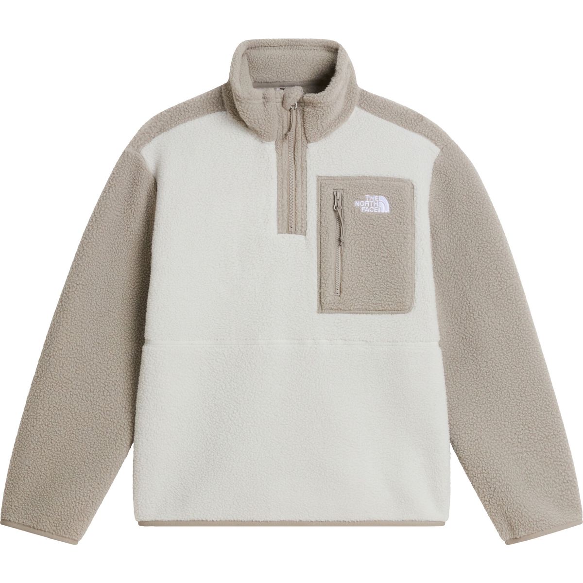 The North Face Teen Yumiori 1/4 Zip Jacket cumulus cloud/stone sla (P48) S NF0A8J61P48-S