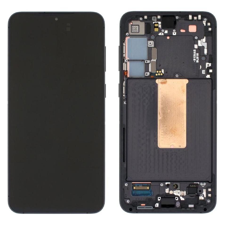 Samsung LCD + Touch + Frame für S916B Galaxy S23+ - black (Display, Samsung Galaxy S23+) (GH82-30477A)