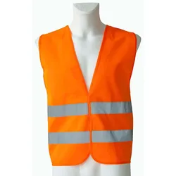 Korntex Unisex Einfache Warnweste Warnschutz-Weste KXX217_D signal orange XL