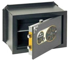 Sicherheitstresor mit mechanischer Kombination, Modell 11.5220 - Abmessungen: 410 x 200 x 290h mm, 2+2 Verriegelungen, Gewicht: 23,5 kg
