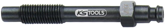 Adaptateur injecteur KS Tools, M10x1,25 avec filetage mâle, longueur 82 mm (150.3668)