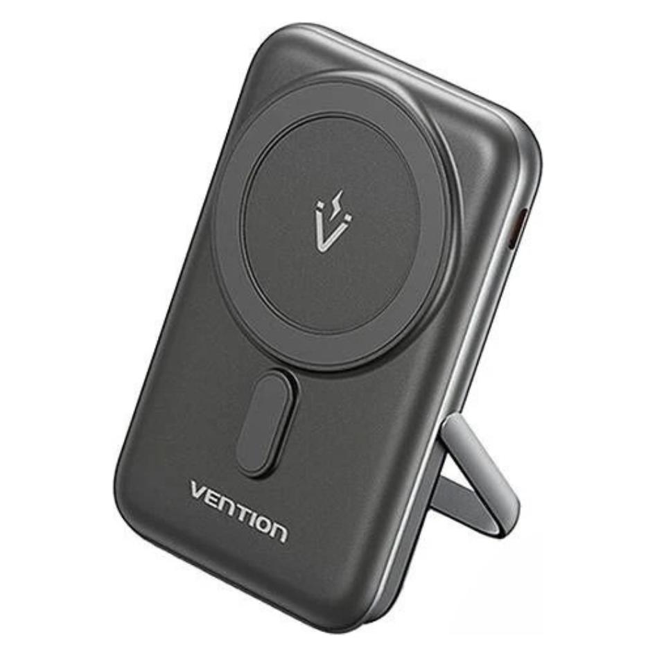Vention Magnetic Powerbank FHNB0 20W, 10000 mAh (black) (10000 mAh, 20 W, 38.50 Wh) (FHNB0)