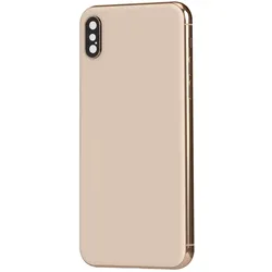 Clappio Gehäuse + Akkudeckel Ersatzteil (Apple iPhone XS), Mobilgerät Ersatzteile, Rosa