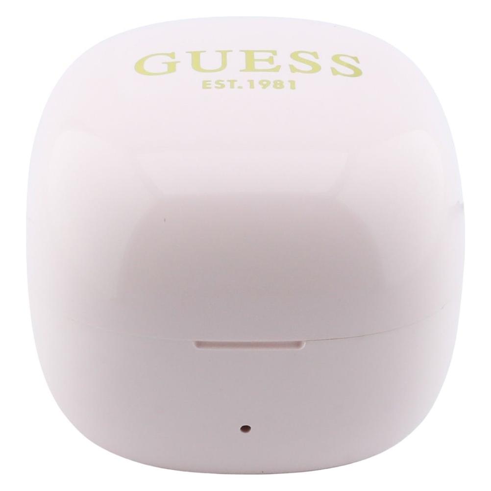 Guess Mini Classic Logo OWS Drahtlose Ohrhörer Rosa (10 h, Kabellos) (GUTWSW85LEEP)