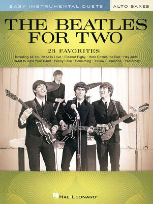 Hal Leonard The Beatles For Two Saxophones