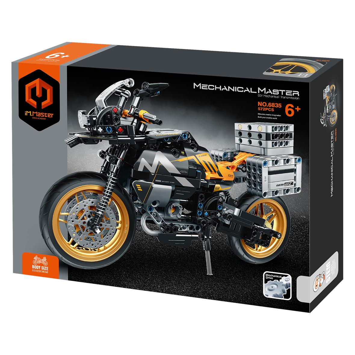 Lean Toys IM MASTER Building Block Motorcycle - 575 Pieces (6835)