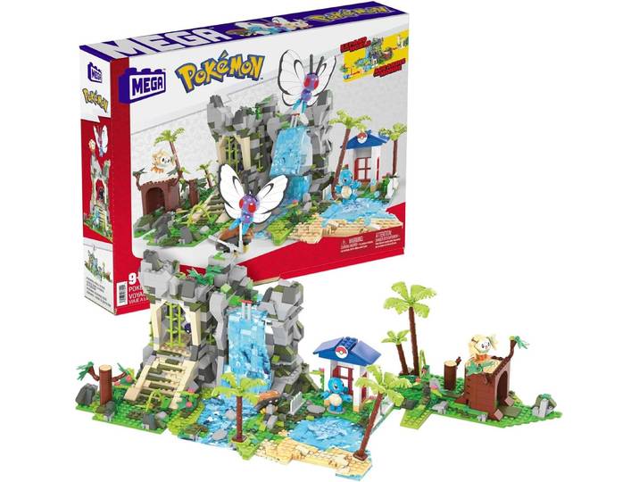 MEGA BLOKS Pokémon Ultimative Dschungelexpedition (HHN61) Spielbausteine, (1362 St)