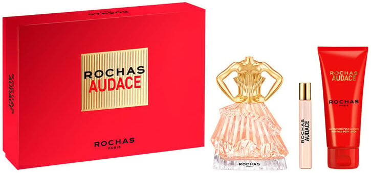 Rochas Audace EDP 90 ml + EDP 7,5 ml + Body Lotion 100 ml