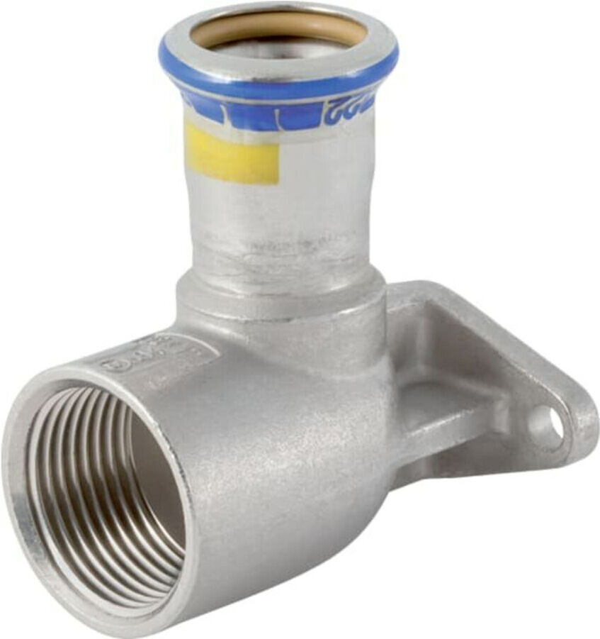 Geberit Gas-Anschlusswinkel Mapress 90G abges., f Gaszähler, ES, 22mmxRp 1 (91099)