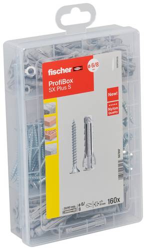 Fischer 567897 Profibox SX Plus + S Dübelset 1St.