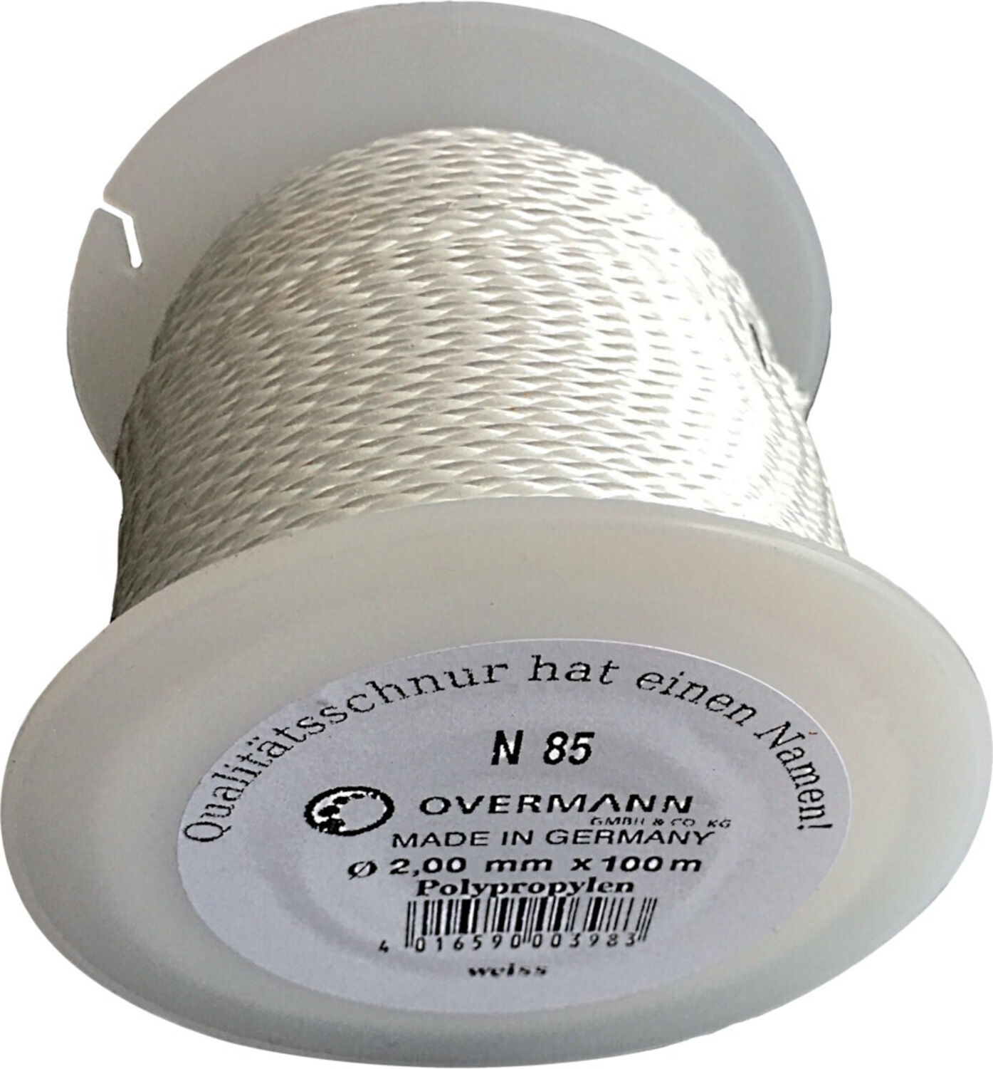 Overlen Maurerschnur PP 1,7mm 50m weiß Overmann (008501700100500AA)