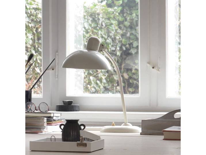 KAISER idell™ 6556-T Tischleuchte Weiß - Fritz Hansen Kaiser Idell 6556-T - Wohnzimmer - Design - Metall - Einflammig