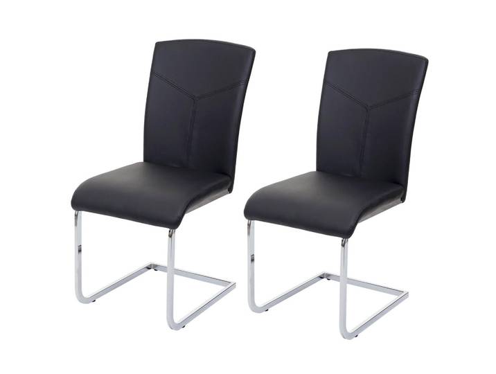 ESSZIMMERSTUHL Schwarz 2er-Set