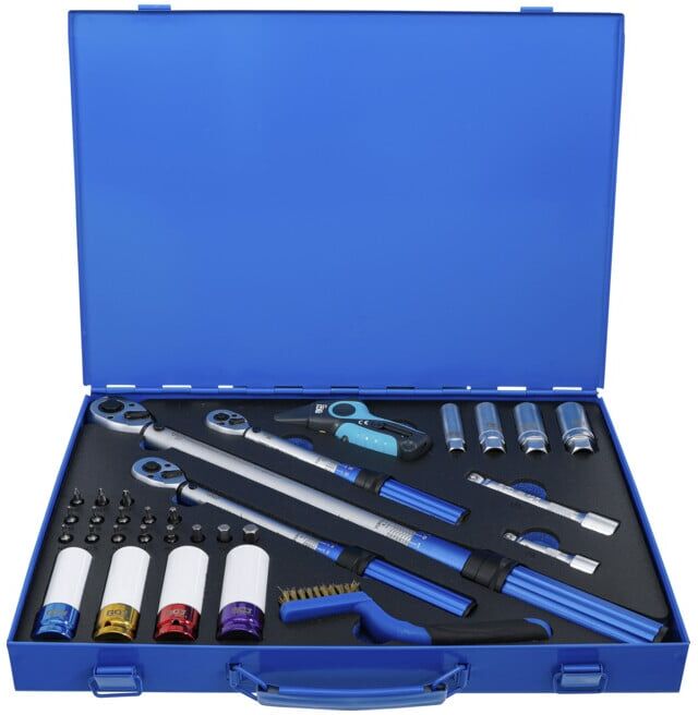 BGS technic BGS Jeu de clés dynamométriques, entraînement carré extérieur 6,3 mm (1/4