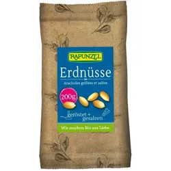 Rapunzel Erdnüsse geröstet, gesalzen bio 200g