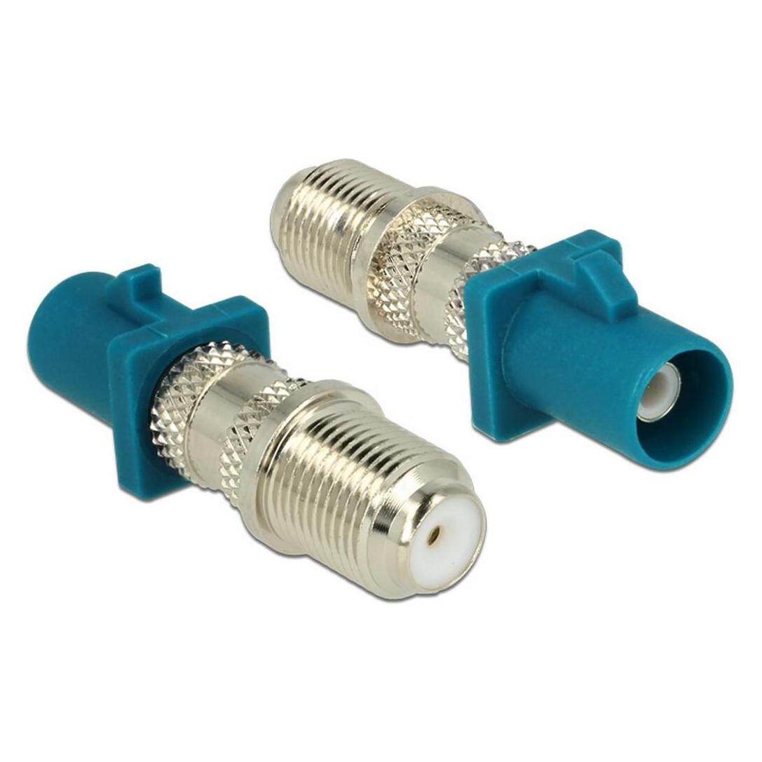 Delock RF-Adapter F-Stecker (R) bis FAKRA Z-Anschluss (S) (89526)