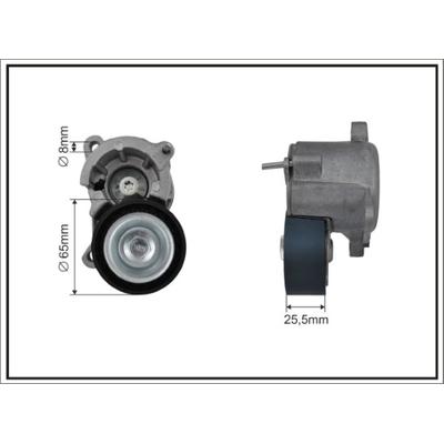 CAFFARO Spannarm, Keilrippenriemen 100500sp für Citroën (DF-PSA) Fiat