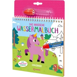 Das magische Wassermalbuch - Einhörner