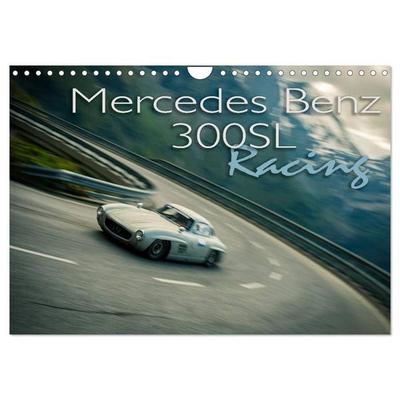 Mercedes Benz 300SL - Racing (Wandkalender 2025 DIN A4 quer), CALVENDO Monatskalender