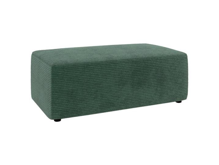 Trendmanufaktur Hocker Wien, Dunkelgrün, Kunststoff, rechteckig, 112x44x66 cm, Made in Europe, Wohnzimmer, Hocker, Sitzhocker