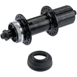 Shimano Hinterradnabe FH-QC400 36 Loch schwarz Schnellspanner 173 mm, 135 mm Einbaubrei