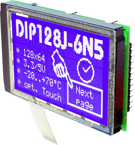 DISPLAY VISIONS LCD-Display (B x H x T) 75 x 45.8 x 10.8mm