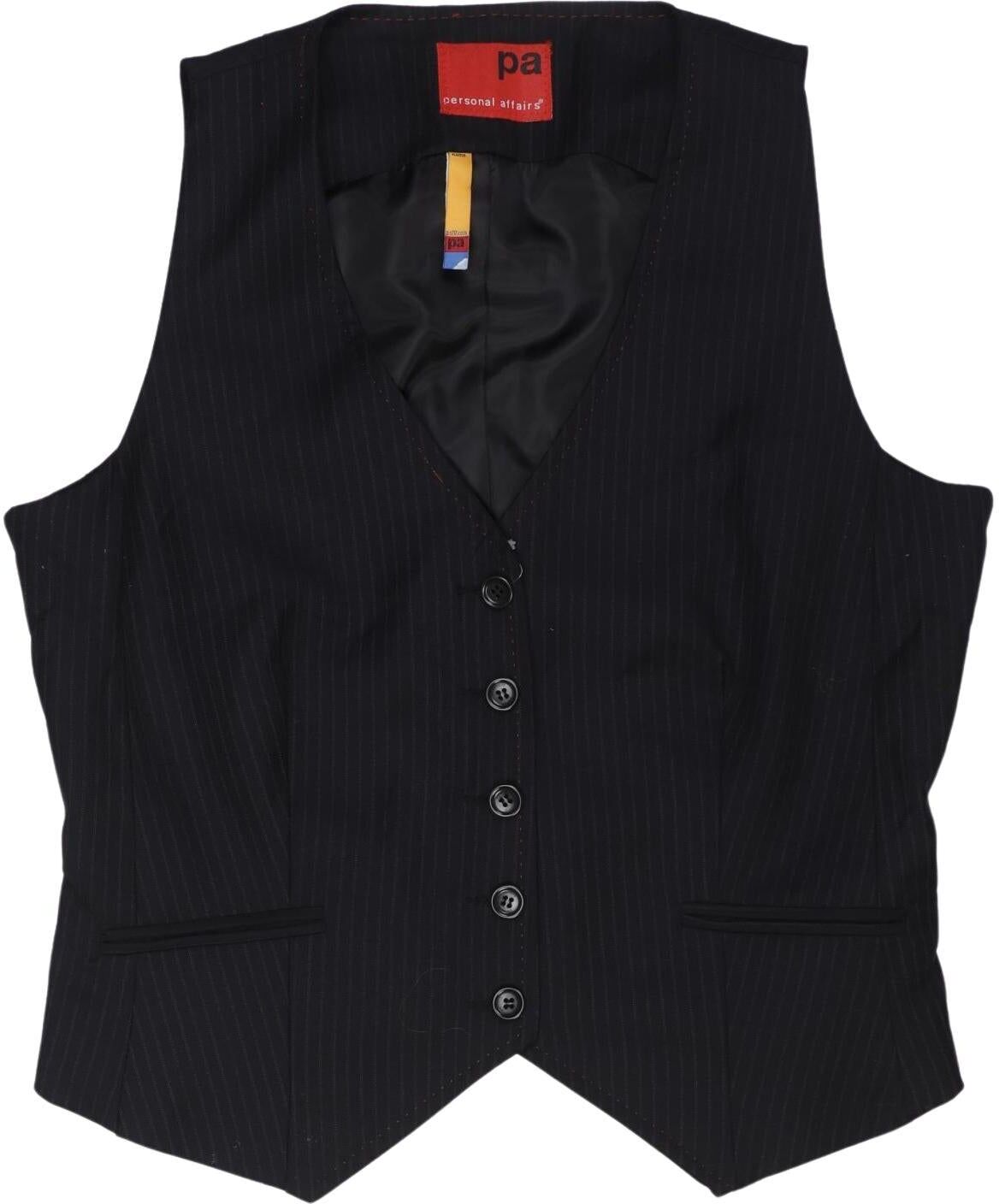 personal affairs Damen Weste, Marineblau, Gr. EU 42, Synthetik / Wolle - Second Hand