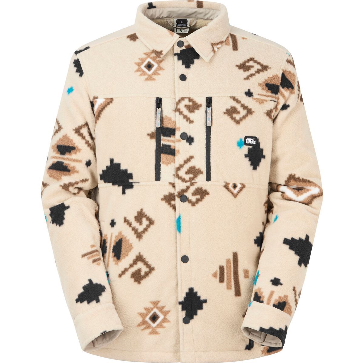Picture Bemidji Jacket print (E) L MVT0601EEmeral PrintL