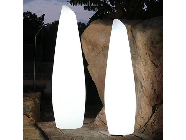 Newgarden Fredo Stehleuchte mit Kabel, Höhe 140 cm, weiß / opal, Kunststoff, Modern