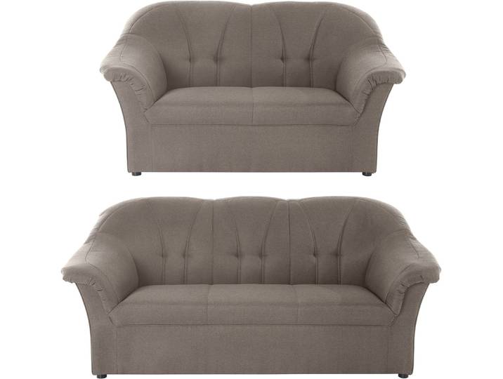 DOMO collection Polstergarnitur Pegnitz, (Set), 3-Sitzer & 2-Sitzer-Set