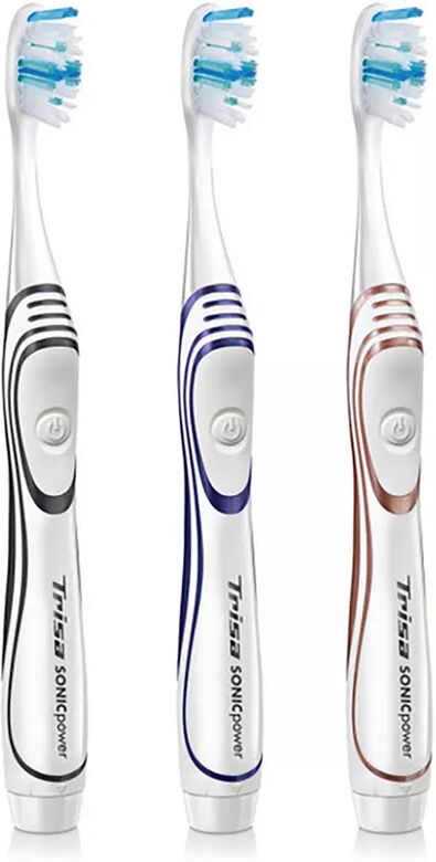 Trisa - Schallzahnbürste Sonicpower Complete Protection Medium, Zufallsauswahl, 1 Stück