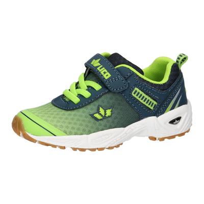 Hallenschuh LICO "Sportschuh Barney VS", Mädchen, Gr. 29, Textil, bunt, Synthetik, Schuhe Hallenschuh