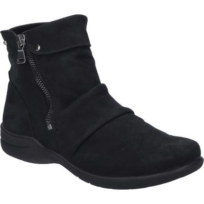 Stiefelette JOSEF SEIBEL "Helen 54, schwarz", Damen, Gr. 37, schwarz, Obermaterial: 100% Textilmaterial TEXMAT., Schuhe Stiefelette