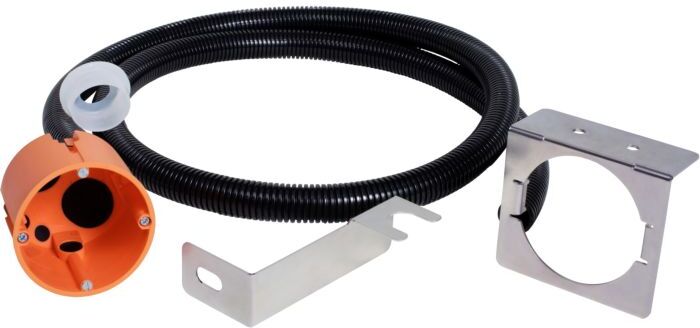 Mepa VariVIT WC Rohbauset 548016 Anschluss Stützklappgriffe E-Taster