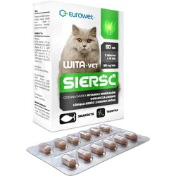 EUROWET VITAMIN VET HAIR 60 Tabletten für Katzen