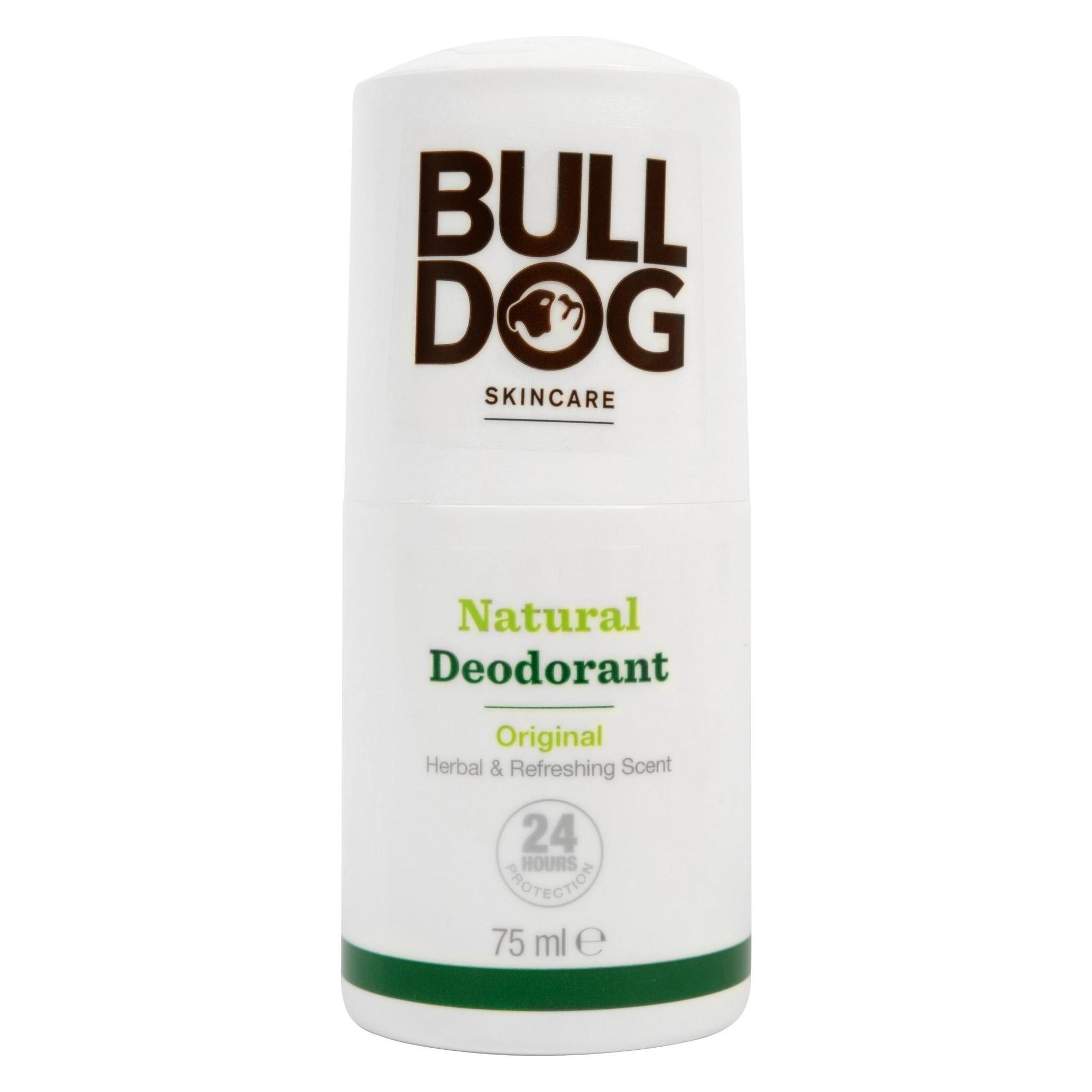 Bulldog Natural ball deodorant Original ( Natura l Deodorant Herbal & Refreshing Scent) 75 ml (Roll-on, 75 ml) (BDT010)