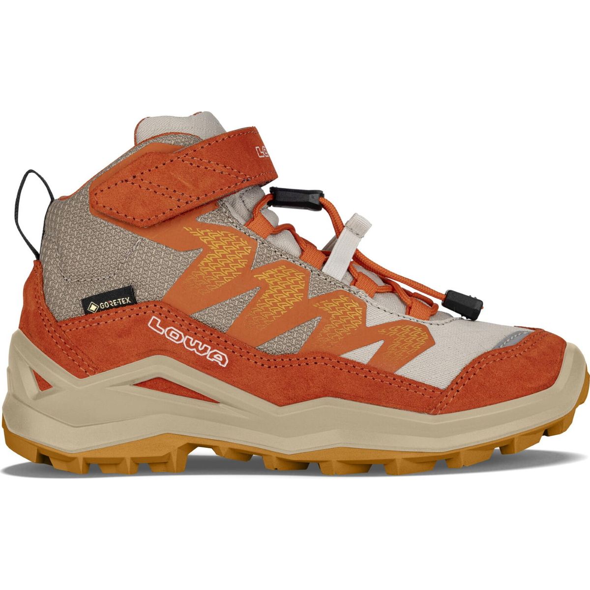 Lowa Maddox Pro GTX Mid VC JR schwarz/limone (9903) 25 641629-9903-25