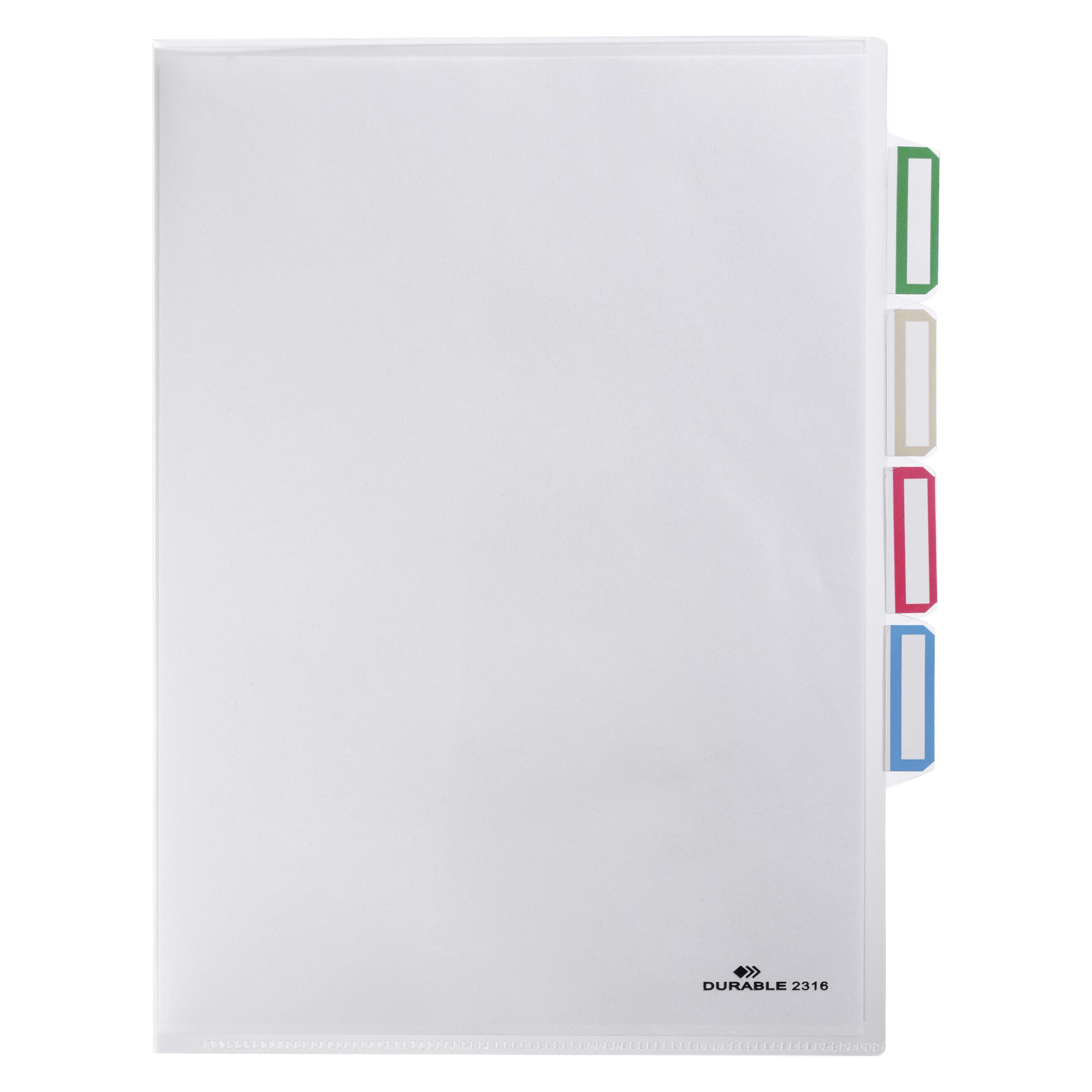 Durable Organisationshülle A4 (A4, 5x) (2316-19)