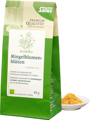 SALUS Pharma GmbH RINGELBLUMENBLÜTEN Arzneitee Calen.flos Bio Salus 40 g 06107791