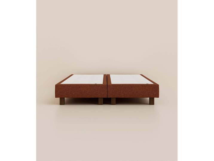Sommier Boxspring - Acajou velouté