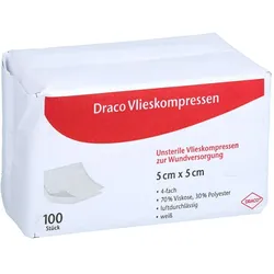 Vliesstoffkompressen 5x5 cm unsteril
