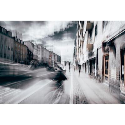 Fototapete PAPERMOON "Photo-Art CARMINE CHIRIACO, LEBEN IN KOPENHAGEN", bunt, B:3,5m L:2,6m, Vlies, Tapeten