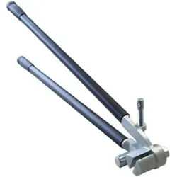 Sanpro, Zange, Rinneisenbiegezange bis 8 x 40 mm / Rinneisen Abbiegezange, 620 mm (620 mm)