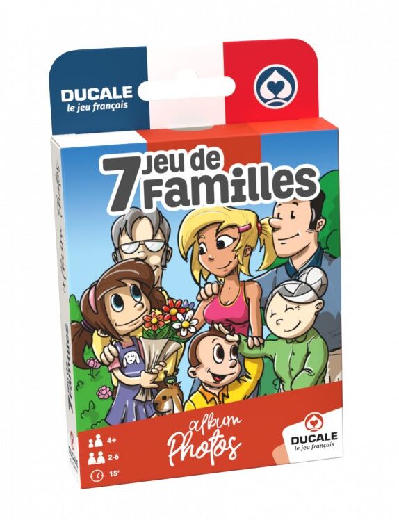 Jeu Des 7 Familles - Photos de Famille (eco format) - Ducale